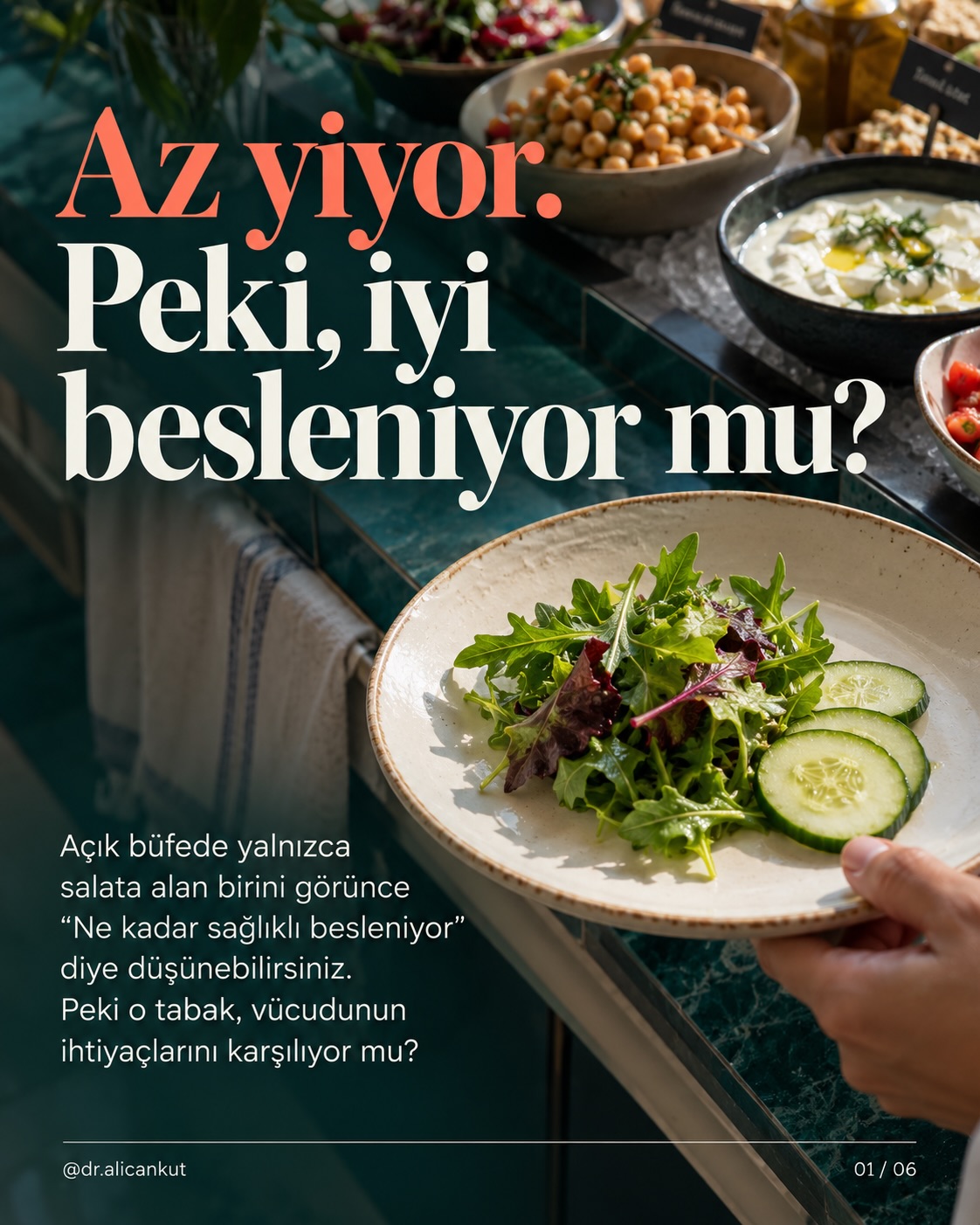 Az yemek, iyi beslenmek midir paylaşımının özgün kapağı